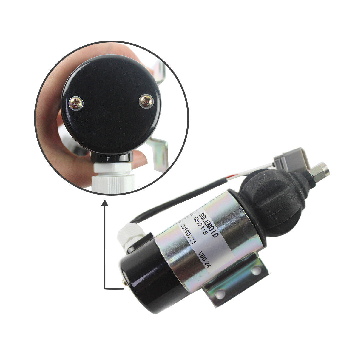 OE52318 24V Shutdown Solenoid Stop Solenoid for Volvo Penta 872825 873754