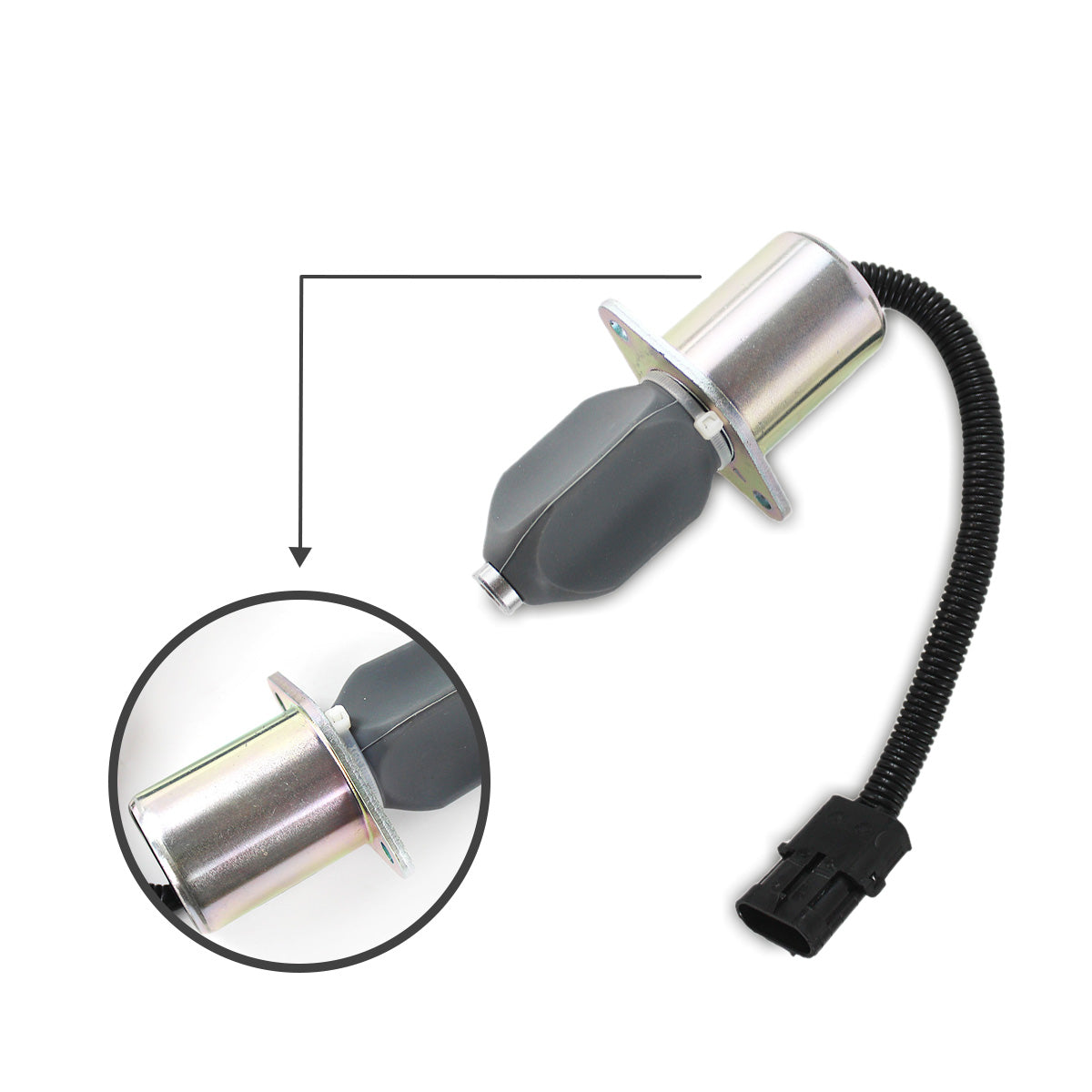 SA-4754-12 3934171 3800603 Fuel Stop Solenoid Valve for Cummins Engine