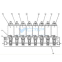 YN35V00039F1 Solenoid Valve Assembly for Kobelco SK-6E SK120