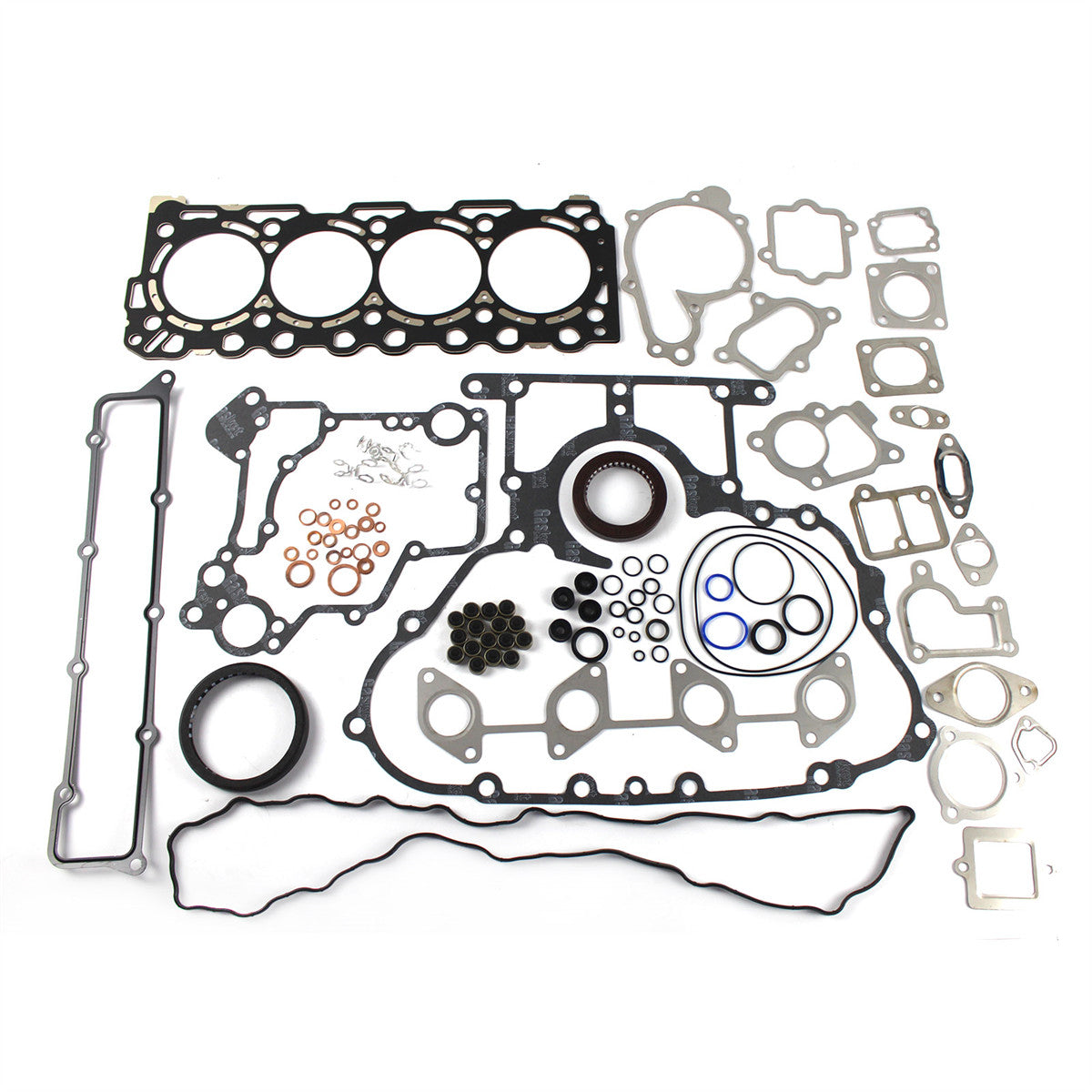 V3307 V3307T Engine Gasket Kit for Kubota M6040 M6060 Tractor S650 S630 Bobcat