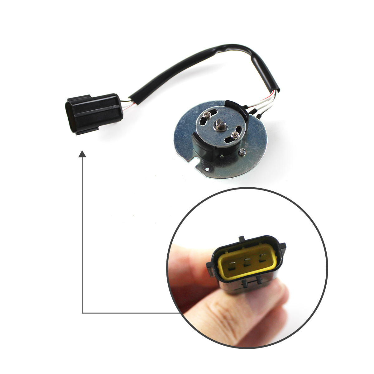 YN52S00009P1 Throttle Motor Rotary Knob for Kobelco SK210-6 SK200-6