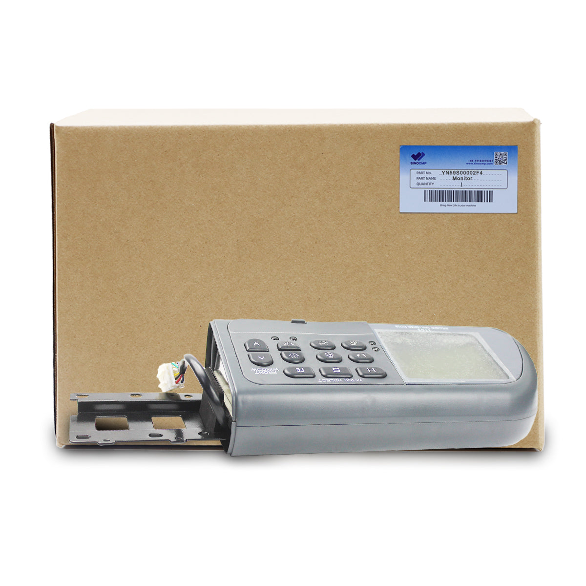 YN59S00002F4 Monitor Display Panel for Kobelco Excavator SK200-5 SK120-5 SK100-5