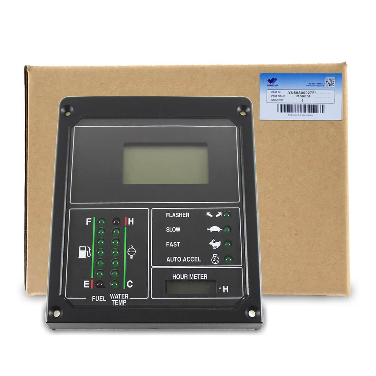 YN59S00027F1 2489U276F1 2489U276F3 Monitor for Kobelco SK200 SK120-3 SK210-1